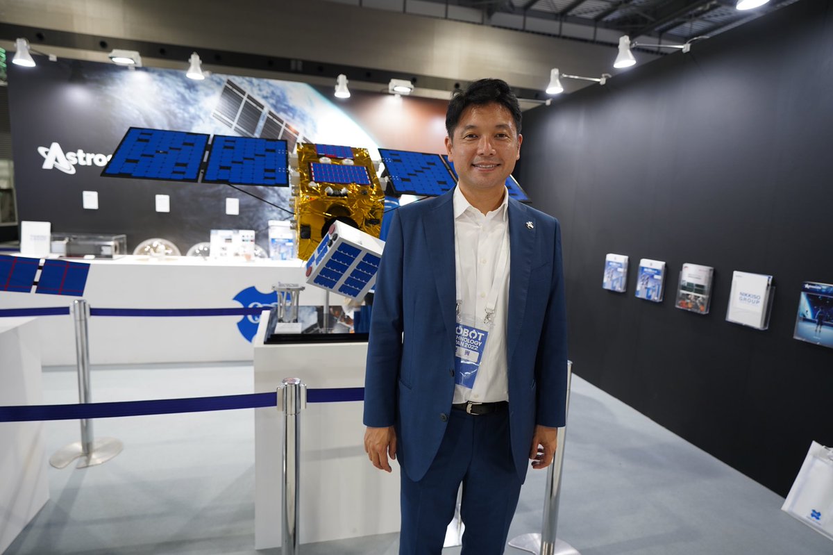 astroscale_JP's tweet photo. 【イベントレポート2日目】
本日も大盛況でした
明日は弊社の岡田が特別セミナーにて講演します

▼要事前登録（無料）
https://t.co/g5hFyZSxHI

日程 7/2（土）
時間 11:30～12:15
場所 主催者ステージ
テーマ 「宇宙船外汎用作業ロボット」

“中の人”の私も会場にいます🛰 https://t.co/0KivPlZmA8