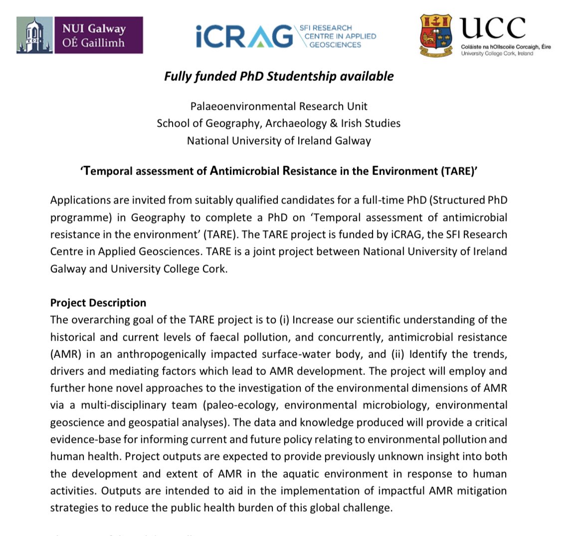 University of Galway Geography tweet media