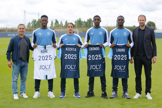 Le Havre : plusieurs jeunes signent leur premier contrat professionnel