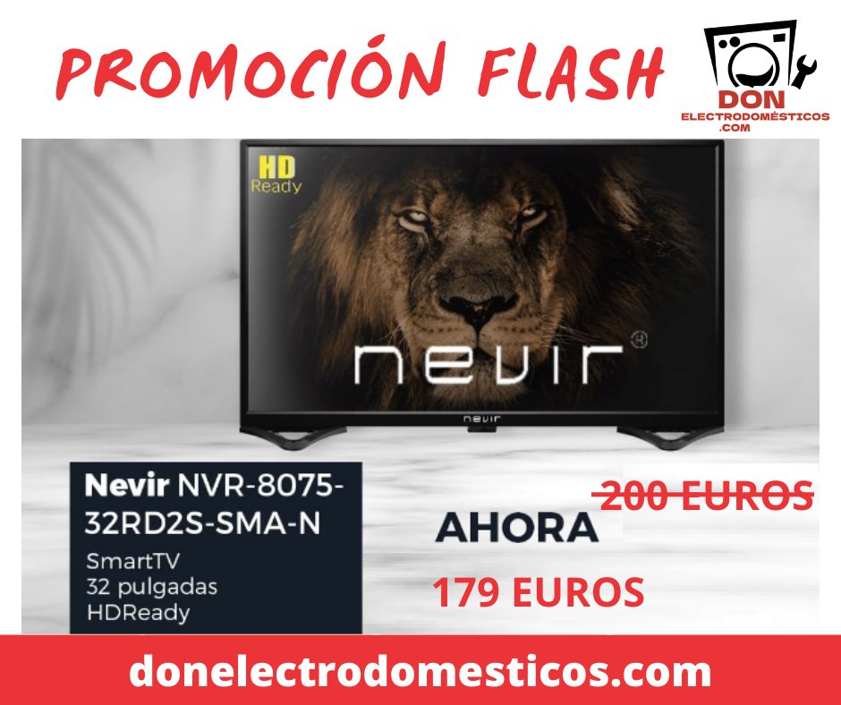 DonElectrodomes's tweet photo. ¿Buscas el mejor remedio para combatir el calor? 😅😅

Tenemos la solución perfecta para que no tengas que salir de casa. Disfruta de tus vídeos preferidos con una de esta Super Smart TV de la marca #NEVIR.

https://t.co/9Xw5v3Ernp

#tv #sevilla #sevillahoy #online https://t.co/L4NDywY4Q5