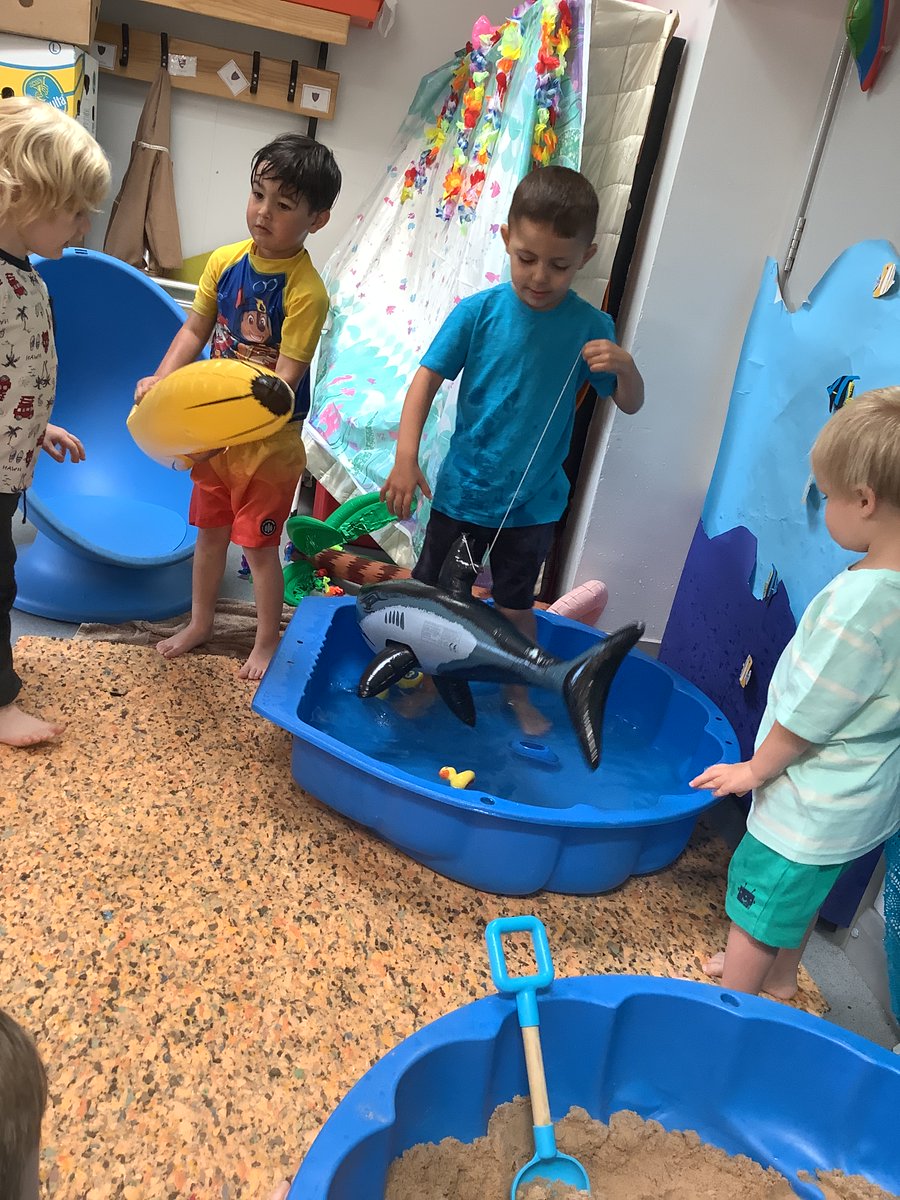 SSSJ_RISE's tweet photo. This week in preschool, the children have spent the day at the beach, they made ice-cream and bus tickets, made sandcastles and worked together to build a bus and ice-cream van, went fishing and much more. #itsholidaytime @Rise_MAT #flourishandsucceed https://t.co/9LuZzTIxIB