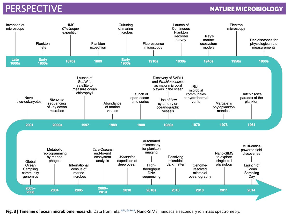 A perspective from the Tara Oceans and others on 'Priorities for ocean microbiome Research'. nature.com/articles/s4156… Many authors, including @chrisbowler32, @SunagawaLab, @BorkLab, @AcinasL, @Lab_Sullivan, @tomodelmont, @eveillard, @HMorlon, @schaffron, & more.