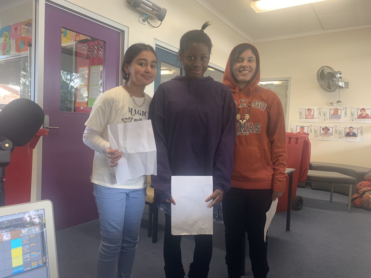 Year 6 PBL Podcast recording with <a href="/Maxine_Johns06/">Maxine_Johns</a> in <a href="/HPopStudio1/">H.Pop Studio</a> began this week as start to capture all of the incredible ideas and thoughts from the students in 6S/6R/6V/6J! Reading for pleasure will unveil during Book Week in Term 3 🤩
<a href="/see_natalie/">Natalie See</a> <a href="/baddour_r/">Ronya Baddour</a> <a href="/3506cheryl/">Cheryl Romer</a>