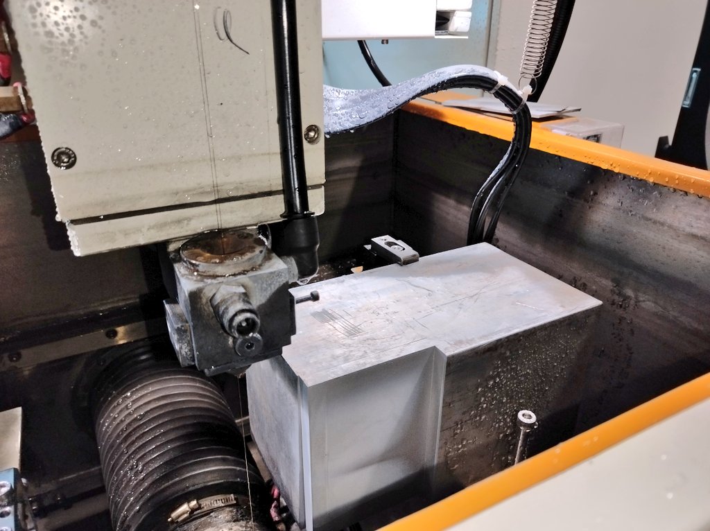 InQube_CubeSat's tweet photo. There's an #update to our project. InQube's machining has been started. Thanks to CWS at @IITJammu for the kind help. 

For geeks info, the structure will be milled out of an Al6061 aluminum block. Stay tuned for more details :) https://t.co/z0QkpfekTG