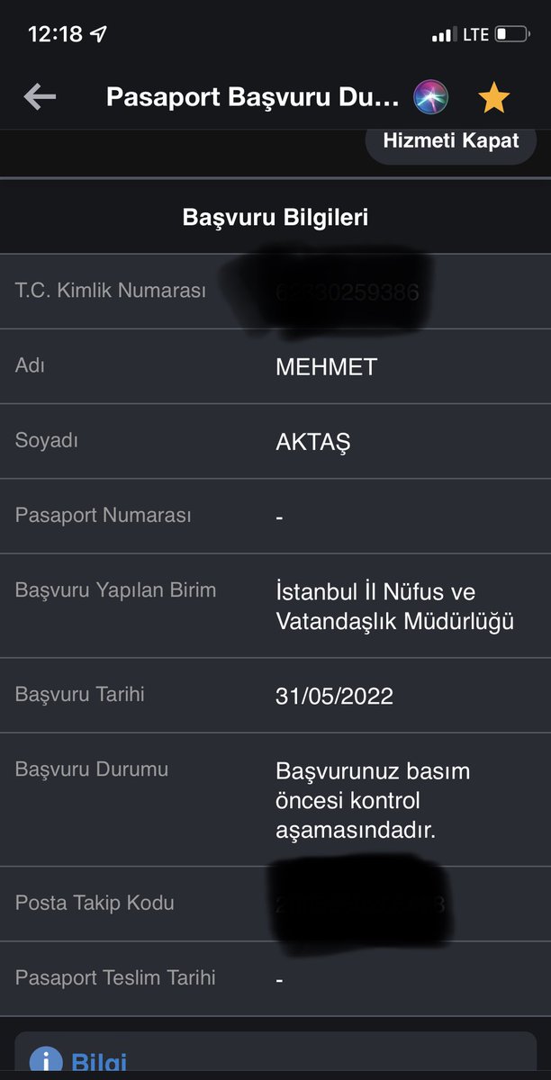 31 Mayıs’ta pasaport başvurusu yaptım, hala basım öncesi kontrol mesajı alıyorum, 199 hattınıza 3 defa durumun aciliyetini belirttim,  30 günde bir pasaport düzenlenemez mi sayın yetkililer <a href="/TCNufus/">Nüfus ve Vatandaşlık İşleri Genel Müdürlüğü</a> <a href="/TCNufusDestek/">NVİDestek</a>