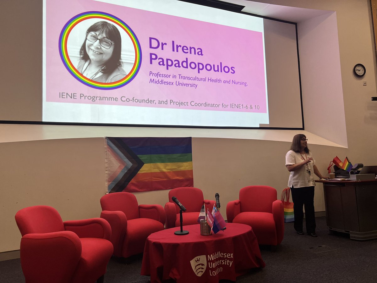 MDX_MHandSW's tweet photo. Prof @irena_pap introduces the @IENEProject programme - find out more https://t.co/X5yyxMxKAM #IENELGBT22 https://t.co/6inkorkFfz