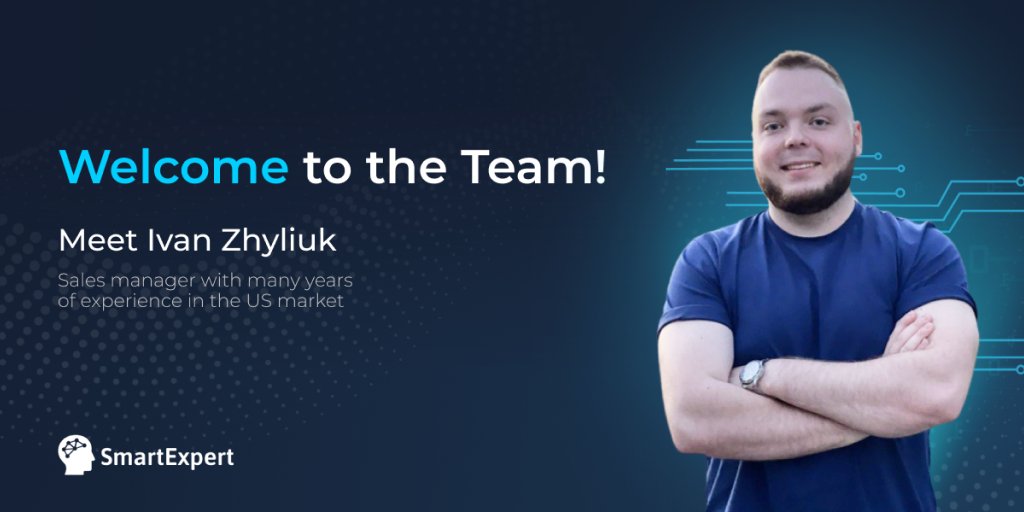 Welcome to the Team!

Meet Ivan Zhyliuk
Sales manager with many years of experience in sales.

Ivan's Strengths: An excellent track record of developing and implementing winning business plans that lead to increased sales.

Ivan, welcome to the SmartExpert Professional Team!