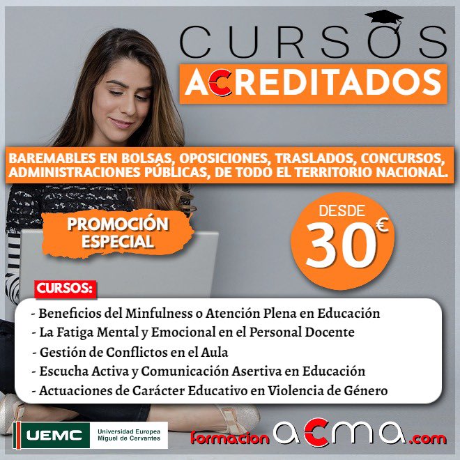 AcmaDocentes's tweet photo. Consulta las promociones disponibles para DOCENTES en la web:

🖥 https://t.co/awXZiahJSX

#docentes #educacioninfantil #educacionprimaria #educacionsecundaria #acma https://t.co/cfMBcPgspq