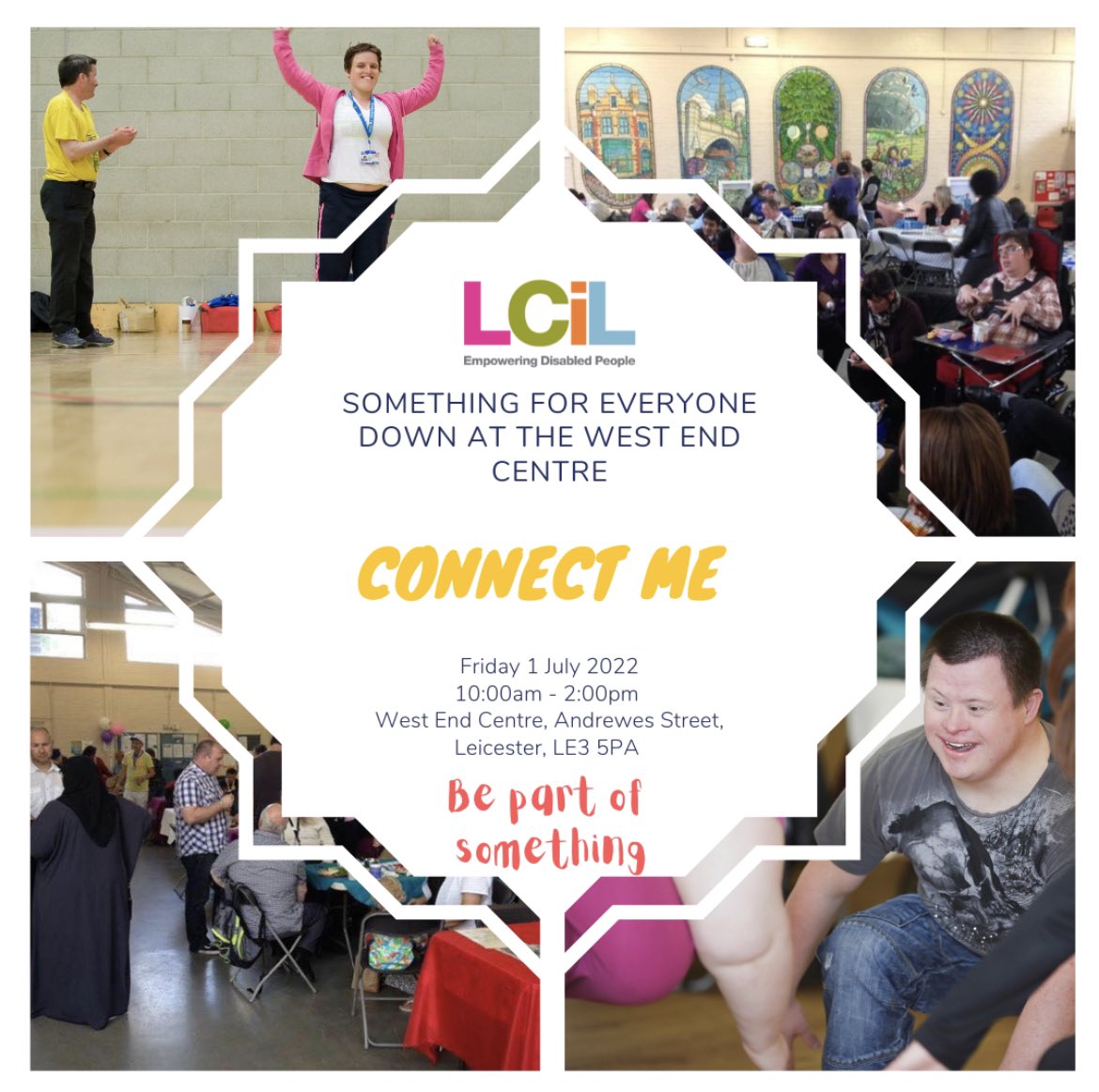 Join us today down at the West End Connect Me Cafe. Lots of services here for you to speak to. #leicester #events #cafe #connectme #joinus #fridaymorning