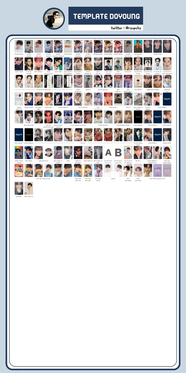 ryupchy's tweet photo. NCT doyoung 도영 โดยอง 🐰 Photocard Template / Pc List / Non-album / Photocard list / PC template

♡︎ update : 01/07/22

🏹 HD download : https://t.co/nkyaj3R1fK

#���ลาดนัดnct #ตลาดนัดอซท https://t.co/PAOo1afEUt
