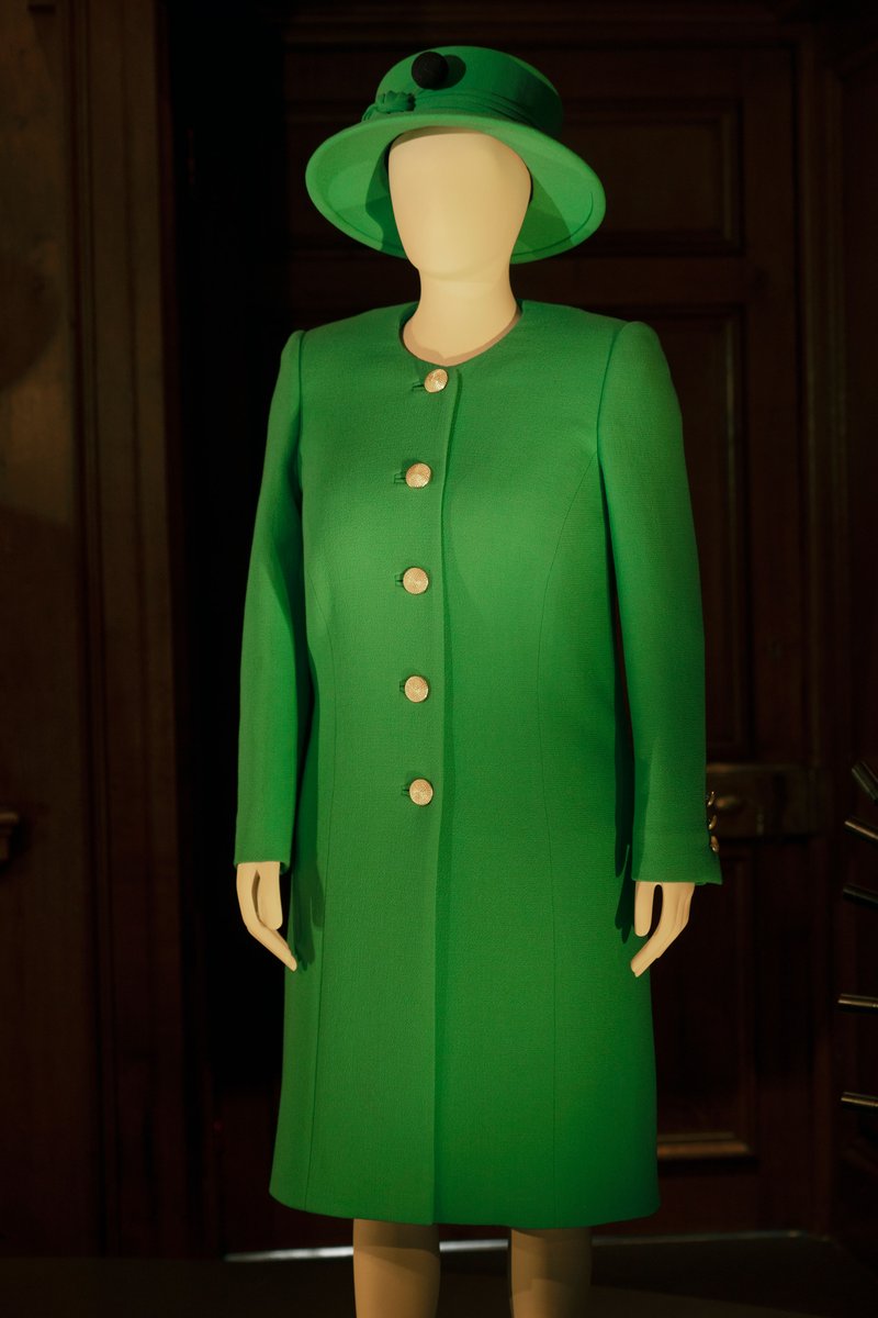 Royal Collection Trust (@RCT) on Twitter photo 2022-07-01 09:02:55 The ensembles worn by The Queen for her two appearances on the Buckingham Palace balcony during the Platinum Jubilee weekend will go on public display for the first time from this Sunday (3 July) at #HolyroodPalace. Find out more: bit.ly/3OCIwa4 The ensembles worn by The Queen for her two appearances on the Buckingham Palace balcony during the Platinum Jubilee weekend will go on public display for the first time from this Sunday (3 July) at #HolyroodPalace. Find out more: bit.ly/3OCIwa4