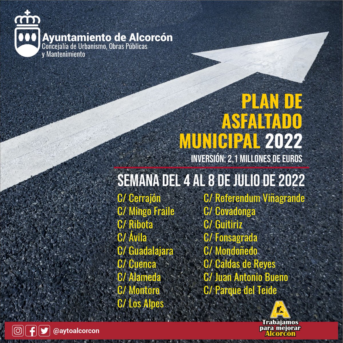 Ayuntamiento de Alcorcón tweet media