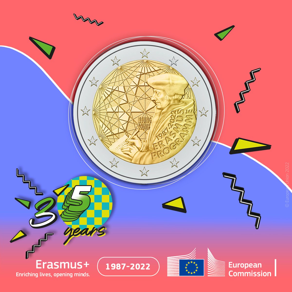 Happy Birthday @EUErasmusPlus! Our TU has been involved from the very first moment, first with student exchanges, then in bilateral cooperations, meanwhile also with internships and various projects up to the @ECIUniversities. To the next 35 years! #ErasmusPlus35Years https://t.co/qXYOM1rHaq