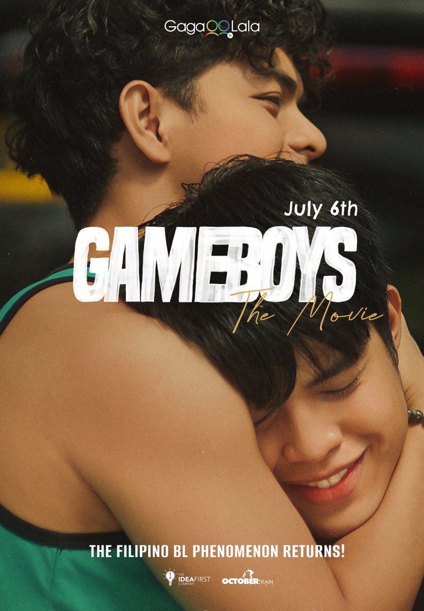 หนังวายฟิลิปินส์ก็มาค่า! GAMEBOYS The Movie เจอกันวันที่ 6 กค. นี้ค่ะ!! เรื่องนี้ดังมากขนาดเข้าโรงในสิงคโปร์เลยนะคะ ส่วนใครเป็นสมาชิก GagaOOLala ดูที่บ้านได้เลยค่ะ