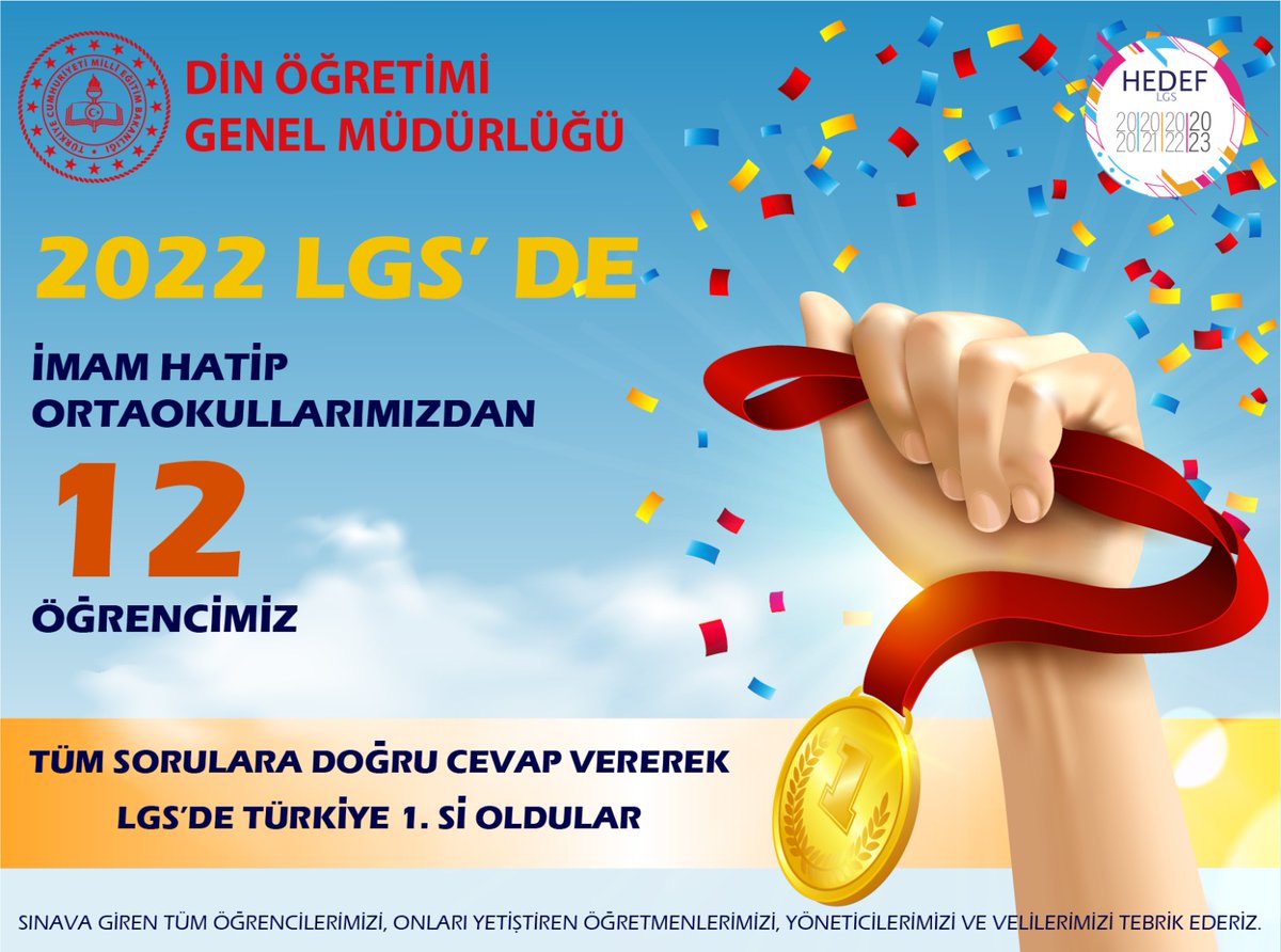 🥇🥇🥇LGS'de İmam Hatip Ortaokullarından Büyük Başarı🥇🥇🥇
dogm.meb.gov.tr/www/lgsde-imam… (HABER)
<a href="/yilmaznazif/">Nazif Yılmaz</a> <a href="/mehmetnezirg/">mehmet nezir gül</a>