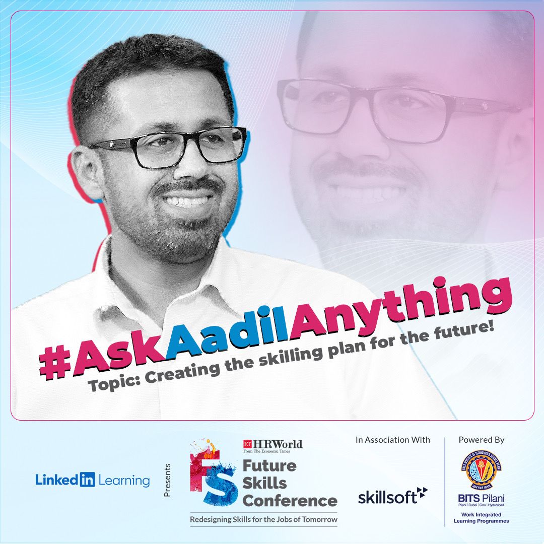 Get the inside scoop & have your burning questions answered 👀 Here's your chance to ask the expert @aadil anything about Future Skills 💭 Drop in your questions in the comments now & he will answer👇 Register for #ETHRFutureSkills : bit.ly/3G1o3ID #AskAadilAnything