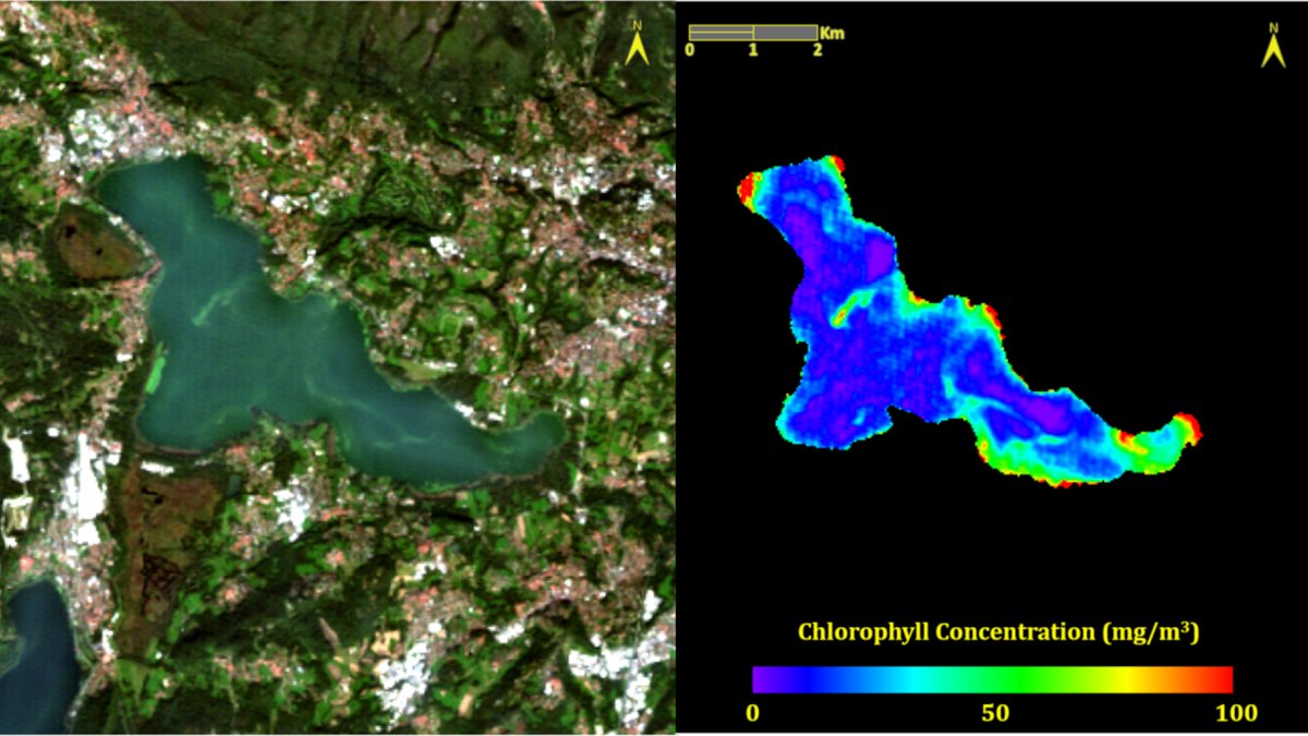 Lo sguardo di #PRISMA sul lago di Varese. #PRISMA, satellite iperspettrale di proprietà dell’#ASI, rappresenta un’eccellenza derivata dalla capacità scientifica e industriale del nostro Paese di fare squadra. I dettagli della foto qui ➡️➡️ asi.it/2022/07/prisma…