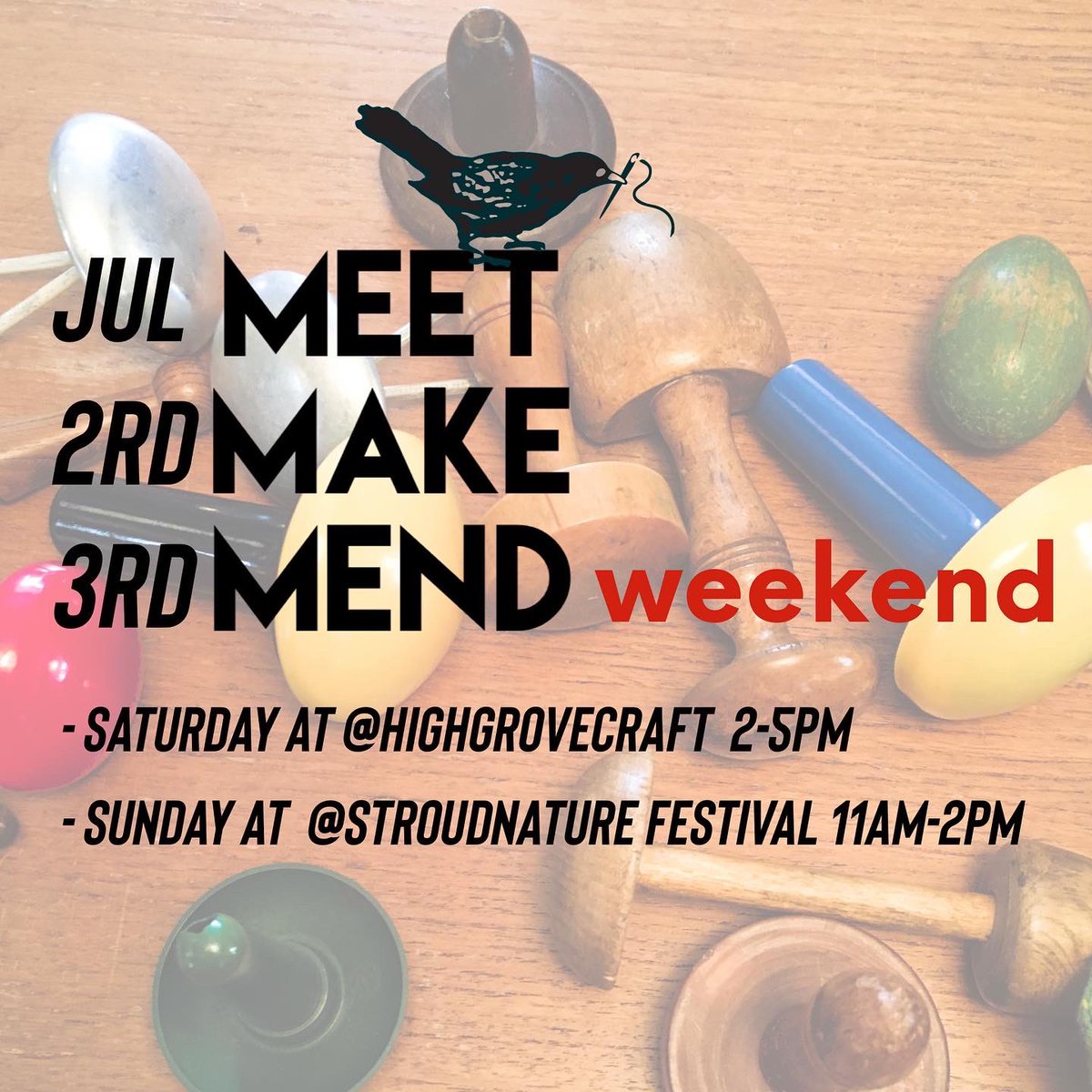 You can also bring your moth eaten jumpers and join us at the <a href="/TTStroud/">Transition Stroud</a> stand for some mending and darning