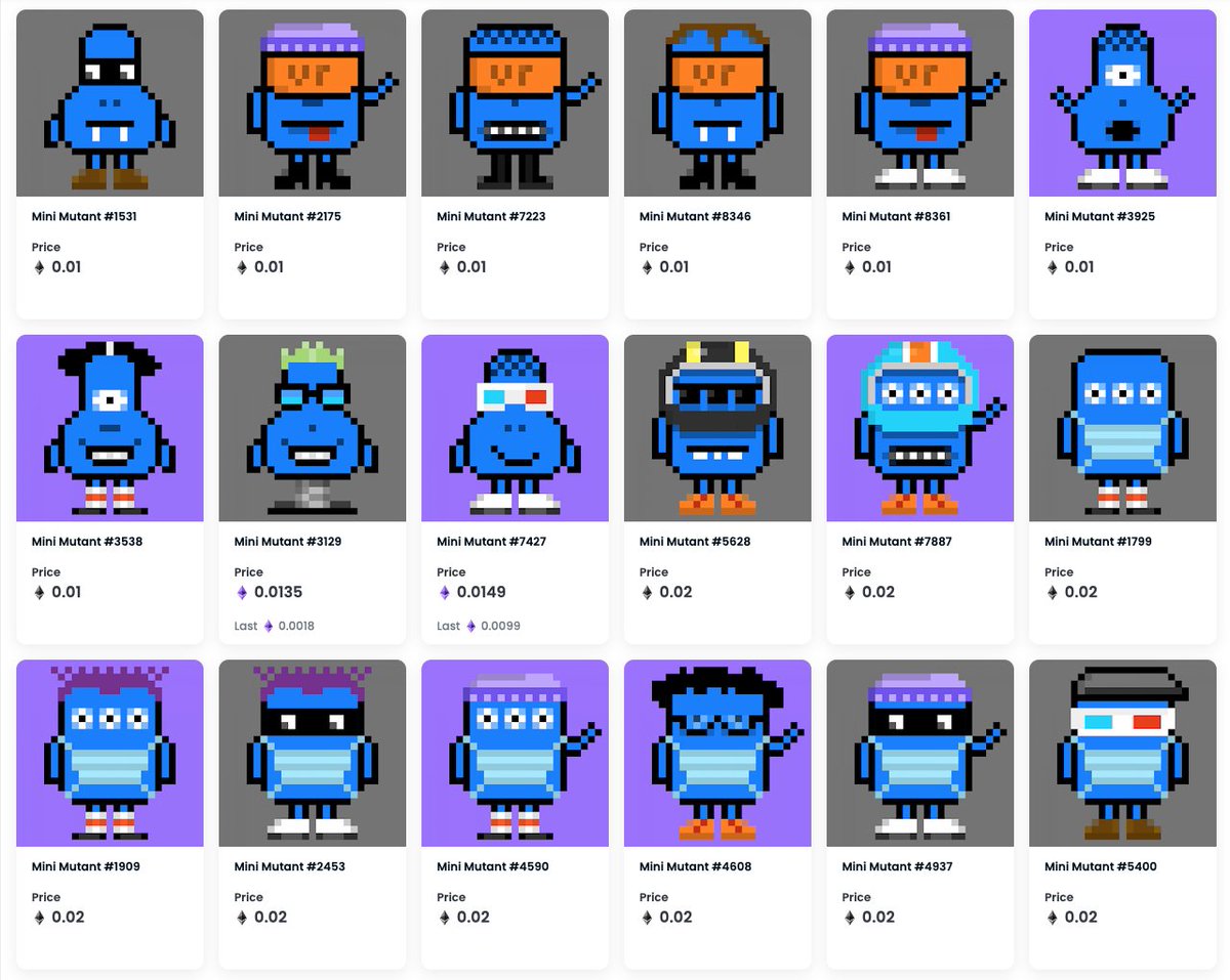 💙 💛 : 0 ETH for a Mini Mutant NFT - CLICK HERE! tweet media