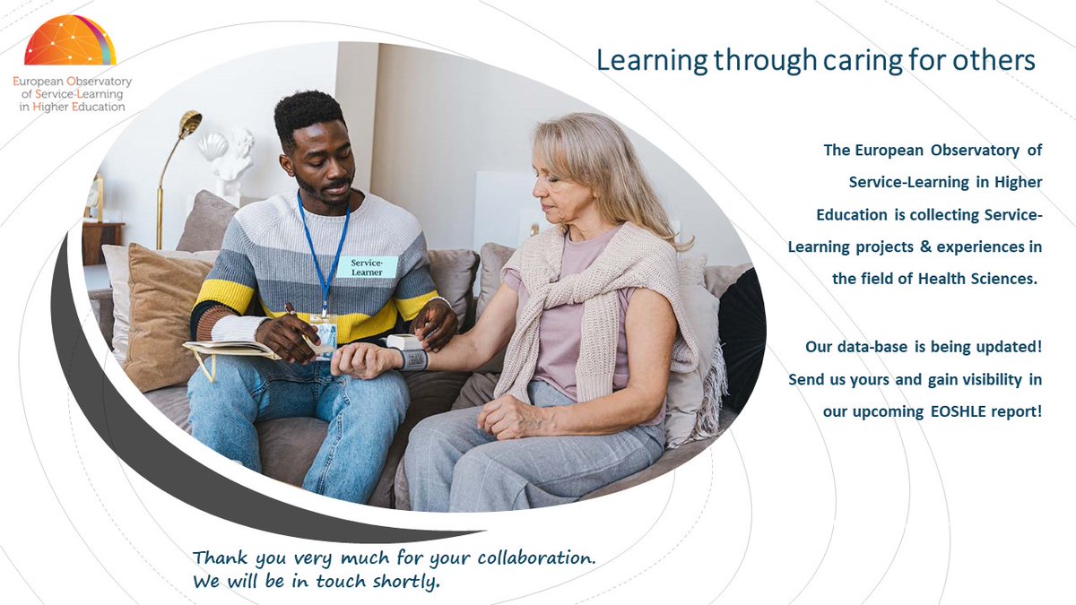 European Observatory Service-Learning H. Education tweet media