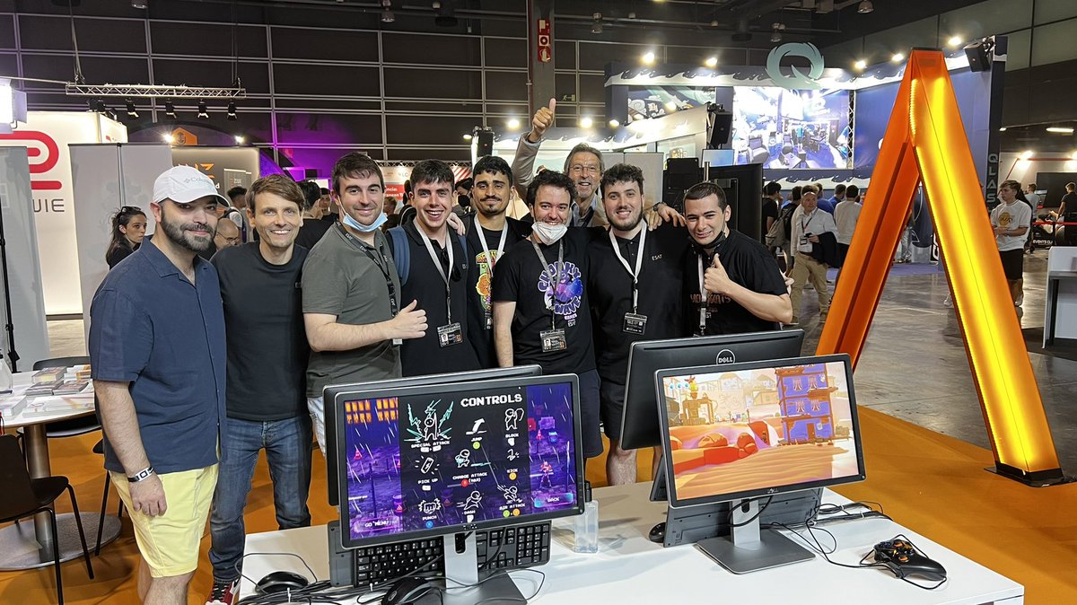 ESAT_Valencia's tweet photo. Preparados para jugar 🎯
en @DreamHackSpain 🎮
#DreamHack2022
@_SeekingLight_ ☀️ @JacktusGreen 🌵
 @MetalBorn 🎸
@Insurrection_C 👊
https://t.co/MRYCEN60r1 https://t.co/m8oOJ0jafn