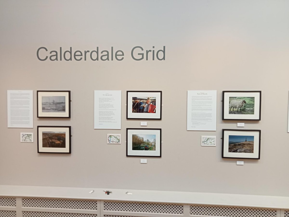 Museum staff and members of the Halifax Photographic Society were busy yesterday at Smith Art Gallery, Brighouse, setting up the Calderdale Grid exhibition. This was created by local photographers and writers and features images and reflections inspired by every part of the area