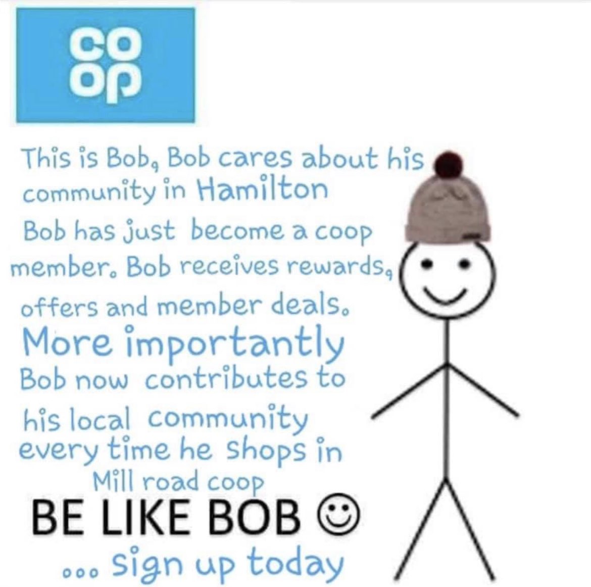 Bobs back 😜…….. sign up to our app before 12th July and receive £3 off your next £10 spend 🙌 #belikebob #membership #itswhatwedo <a href="/Choldsworth1/">Caroline Holdsworth</a> <a href="/JackieBakerCoOp/">Jackie BAKER</a> @chloebreen17  coop.co.uk/membership