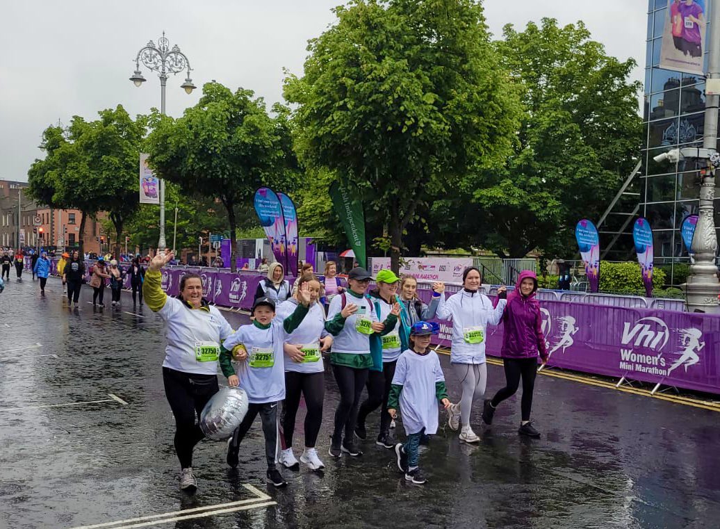 Just received these engraved medals from the <a href="/HappyFeetelc/">Happy Feet</a> team who raised nearly €2k for As Darragh Did at the <a href="/VhiWMM/">VhiWMM</a> 
Conor, Darragh and Carla would have argued that they ran the 10km in spirit so are fully deserving of the medals 😂
Huge thanks to all who took part 🥰