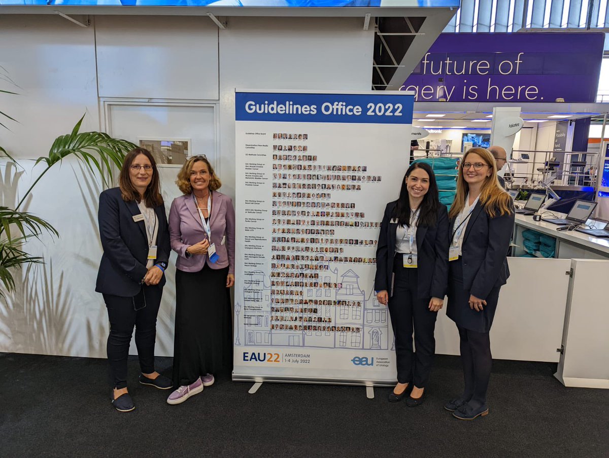 #eauguidelines happy to welcome all of you to #eau22: all those working on this amazing project: staff, chair of panels, panel member, Board members committees, associates, patients: a big family with lot of dedication for you and our patients..!!