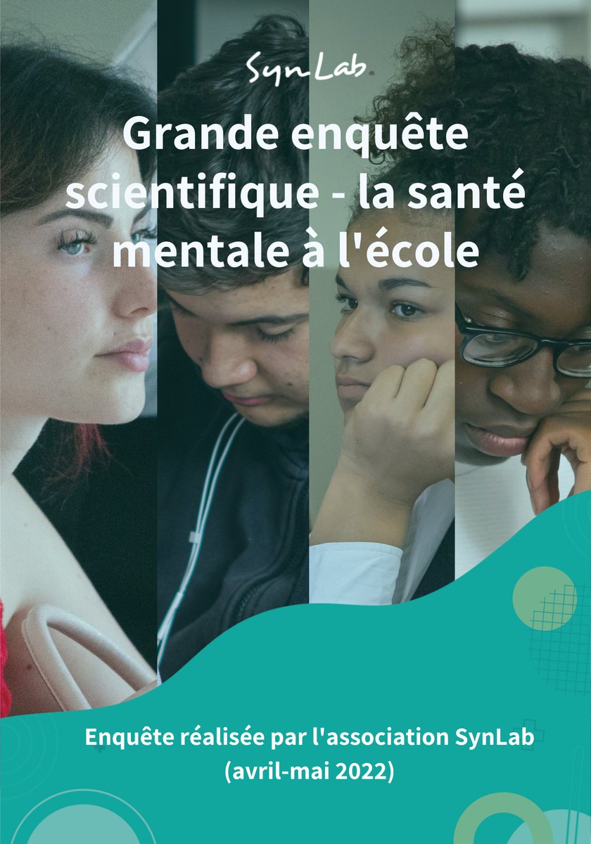 ecolhuma's tweet photo. ENQUÊTE-SANTÉ MENTALE 
🔈SynLab publie une nouvelle enquête sur la santé mentale des élèves et des enseignants !

Comment a-t-elle évolué depuis la crise sanitaire ?  

Découvrez ces résultats qui nous concernent tous !
➡️https://t.co/deRInKHxV7

#santementale #education #COVID19 https://t.co/WYQgBV5FCT