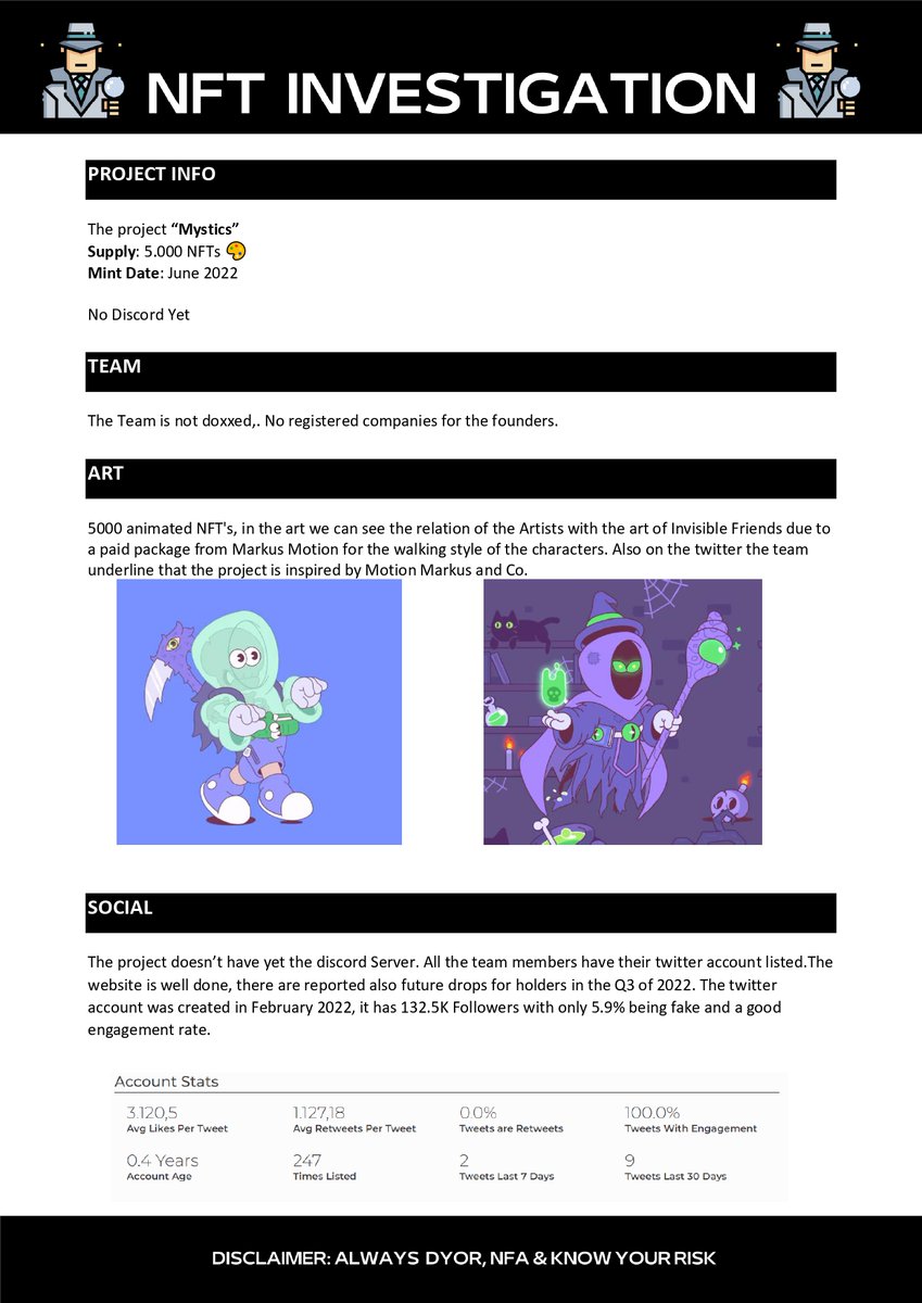 InvestigatioNft's tweet image. This month will mint @MysticsNFT open eyes on this project!