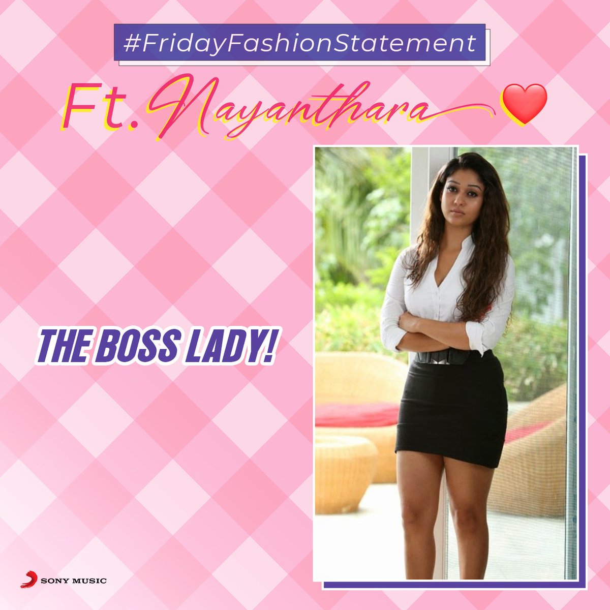SonyMusicSouth's tweet photo. #FridayFashionStatement and the looks of our #Nayanthara! 🥰 

➡️ https://t.co/qQvOmUUwOG https://t.co/F3CE2TDTwE