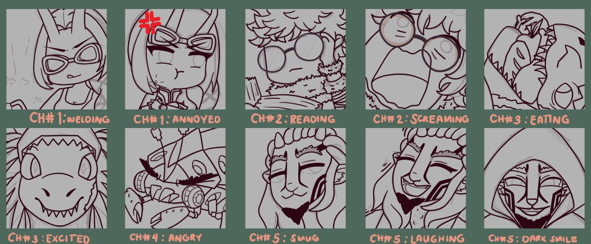 working on my last commission for now and I will be posting new commission sheet soon ✨✨