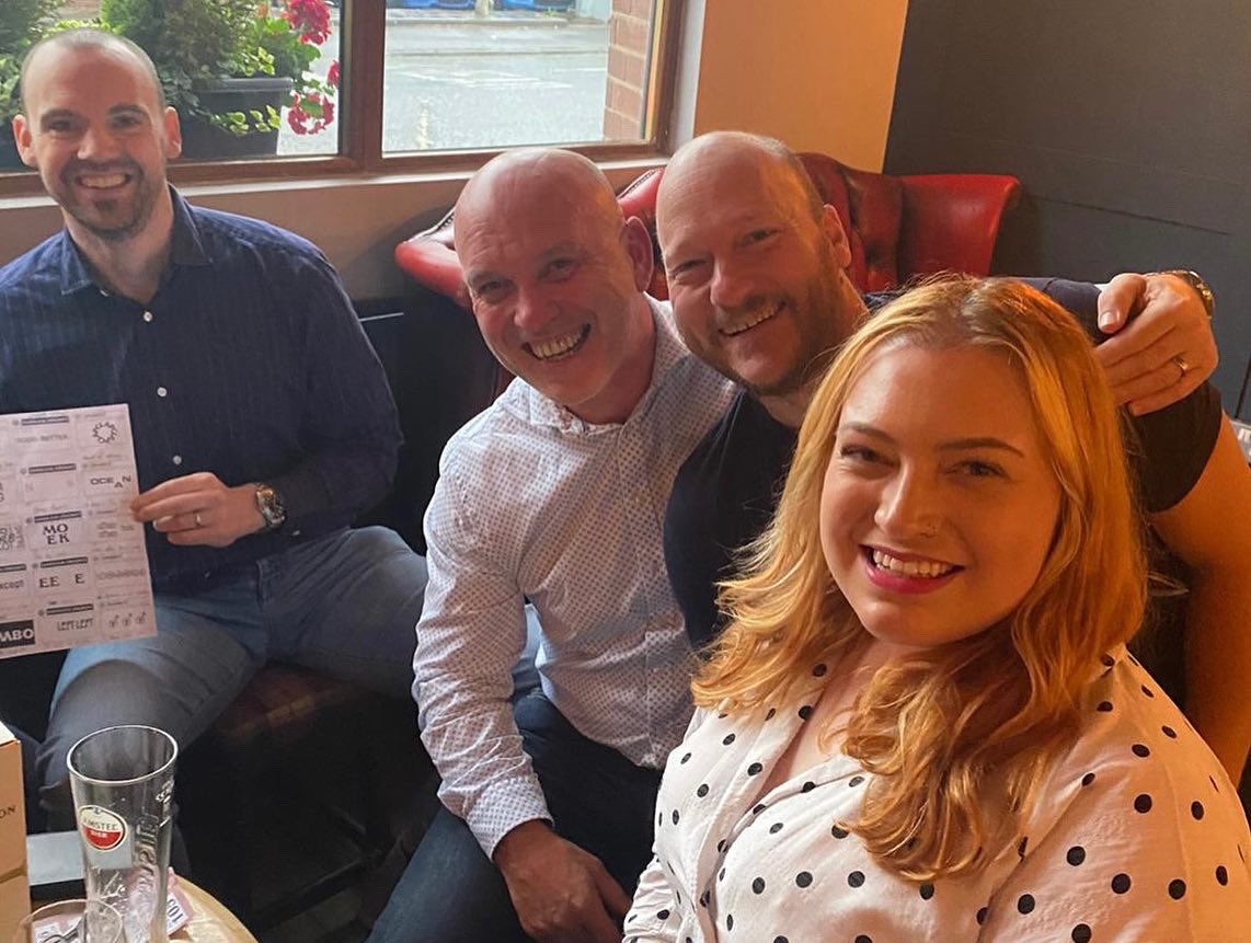 BridgeHelp1's tweet photo. Such a great evening with @cmplegal_ for their Pub Quiz at @craftydoguk last night in aid of @CavCancerCare.
Big thanks to Jason Skelton and the team for organising such a great event.
We only went and won too!! https://t.co/6Vmb708fjE