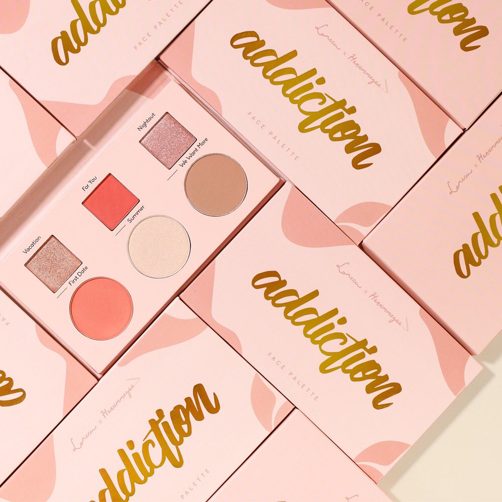 homeofbabes's tweet photo. Babes kulit eksotis ft. #Loreca Addiction Face Palette🤩❤️ https://t.co/5RONTR21oc