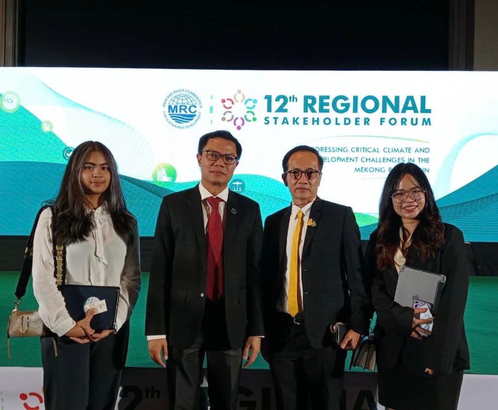CelineACaro's tweet photo. This week #KASThailand invited a #KASSID scholar, Ms. Phorntip Saensri, to join the 12th Regional Stakeholder Forum on Addressing Critical Climate and Development Challenges in the Mekong River Basin organized by the Mekong River Commission (#MRC) as one of the panelists. 👍 https://t.co/51xhFMbPo2