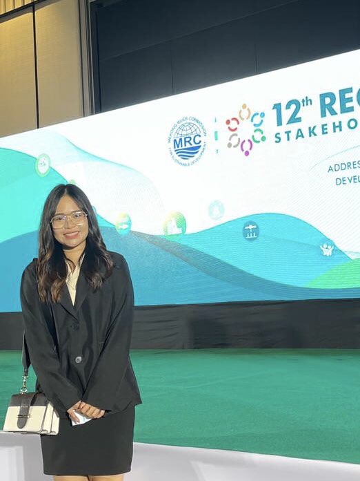 CelineACaro's tweet photo. This week #KASThailand invited a #KASSID scholar, Ms. Phorntip Saensri, to join the 12th Regional Stakeholder Forum on Addressing Critical Climate and Development Challenges in the Mekong River Basin organized by the Mekong River Commission (#MRC) as one of the panelists. 👍 https://t.co/51xhFMbPo2