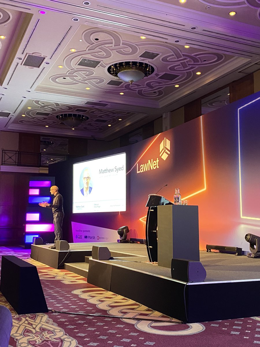 helenhshaw's tweet photo. “Be expert learn it alls” great advice to kick us off. @matthewsyed talking brilliantly about the power of a growth mindset. #LNConf22 https://t.co/vjM5YZv3J3