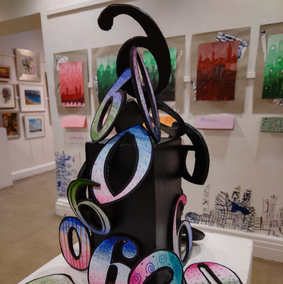 EDLC_Culture's tweet photo. The Young People's Exhibition 2022 is on at the Lillie Art Gallery showcasing art from the 2021/22 Get Creative Programme: Saturday smART - 25 June to 26 August https://t.co/UjMYIEY0Xh #EastDunbartonshire #GetCreative #SaturdaysmART #YoungPeoplesArtClasses #Summer #Lillie60 https://t.co/iqOHENhJGO