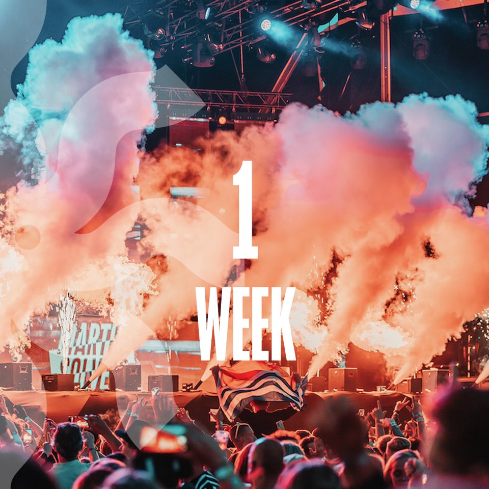 1 Week to go before we open the gates to the festival!

Tickets are 96% sold out and selling fast, act now if you still want to join us: ostendbeach.be
#OB22