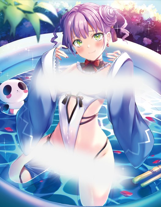 こんな雰囲気のイラストです!
謎の光多めですみません!🥲 