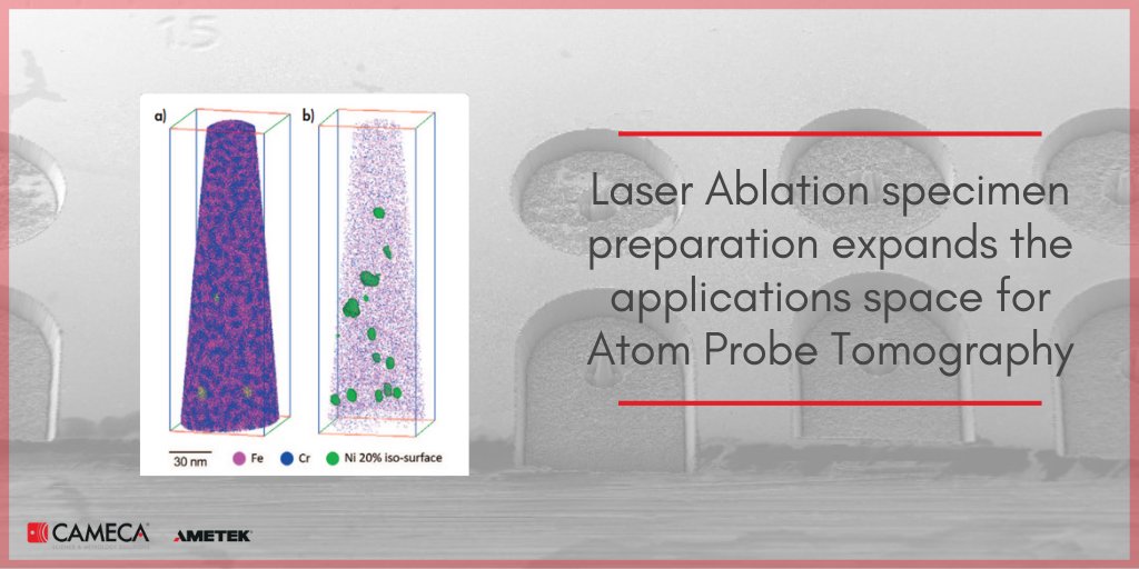 CAMECA (@cameca_news) on Twitter photo 📝 New application note about laser Ablation specimen preparation.
👉cameca.com/company/news/2…
#apt #microscopy
<a href="/zeiss_micro/">ZEISS Microscopy</a> 📝 New application note about laser Ablation specimen preparation.
👉cameca.com/company/news/2…
#apt #microscopy
<a href="/zeiss_micro/">ZEISS Microscopy</a>