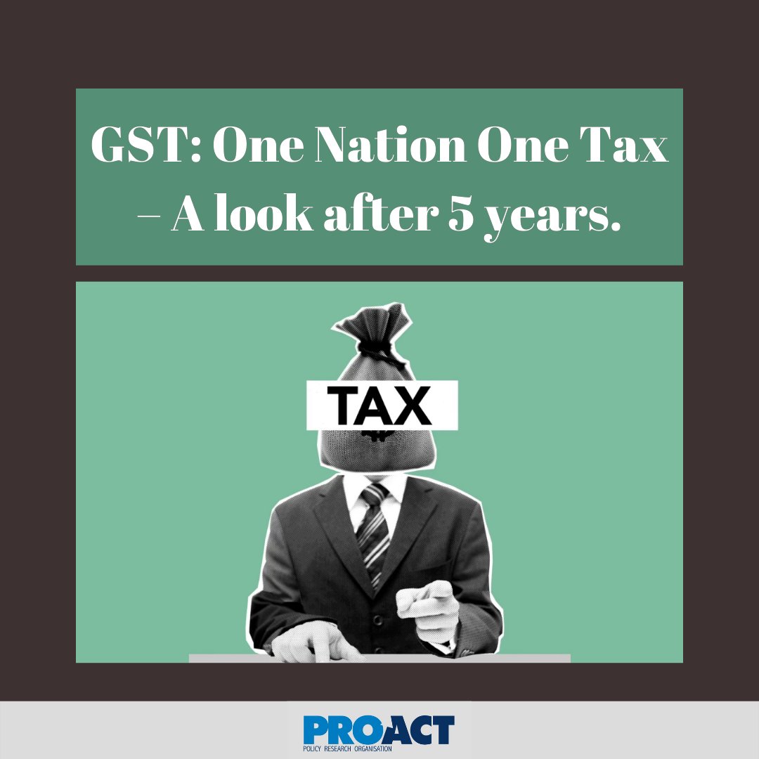 _proact_'s tweet photo. Five years after the implementation of GST, here are the five challenges it continues facing.
#fiveyearsofGST #Taxation #TaxReforms #GSTCompensation #gst #gstupdates #indianpolity #news #information #taxes #taxable #smallbusiness #evasion
#federalism https://t.co/cmIwOmMqCJ