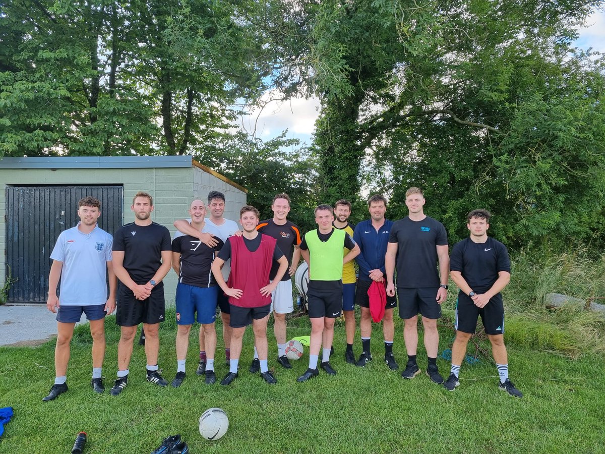 Great (very, very tough) session for the boys last night, they were put through their paces by <a href="/Dan_Lee8/">Dan Lee</a> who owns and runs The Mill Gym and Studio!

The friendlies will now come thick and fast, with the first next Tuesday 5th at home to <a href="/Official_BTFC/">Barnstaple Town Football Club</a> 

#Tside