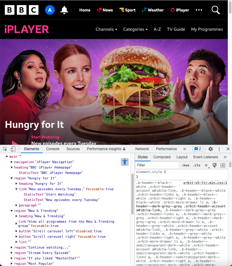 AndyMSUK's tweet photo. "Chrome DevTools is launching a full #accessibility tree making it easier for developers to get an overview of the whole tree."
This makes it much easier to ensure all your users can access and understand all your content!
(Thanks for sharing @JHarrowell!)
https://t.co/EARe8HvqUC https://t.co/UQ6r36KKTA