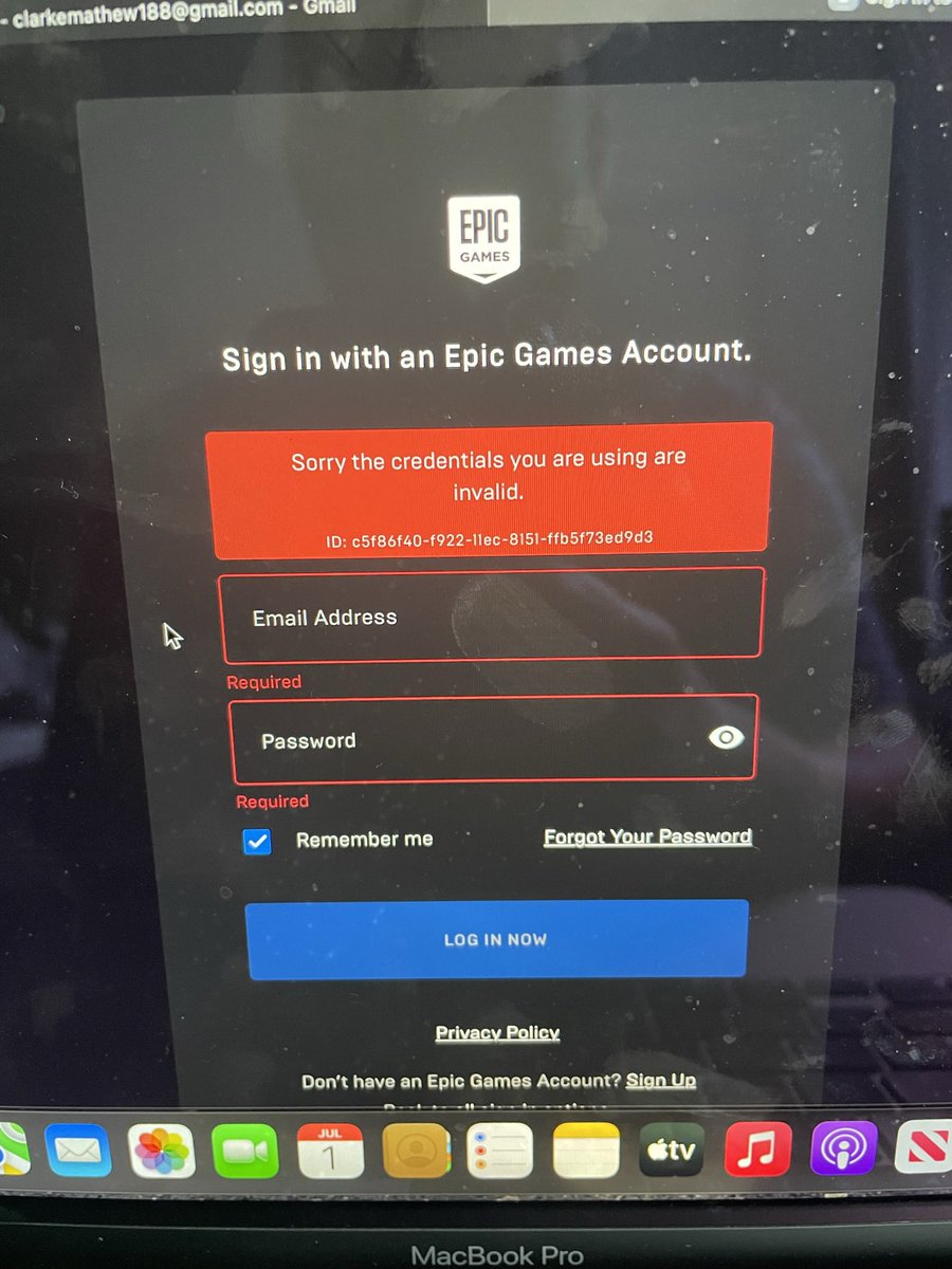 MattySCFA's tweet photo. @EOSStatus @FortniteStatus I don’t think it is coz my account still won’t let me log in https://t.co/G2PMRpbfIu
