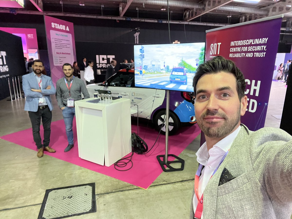 raphaelfrank_lu's tweet photo. Back to normal @ICTSpring #360Lab https://t.co/PpU9ra9TnG