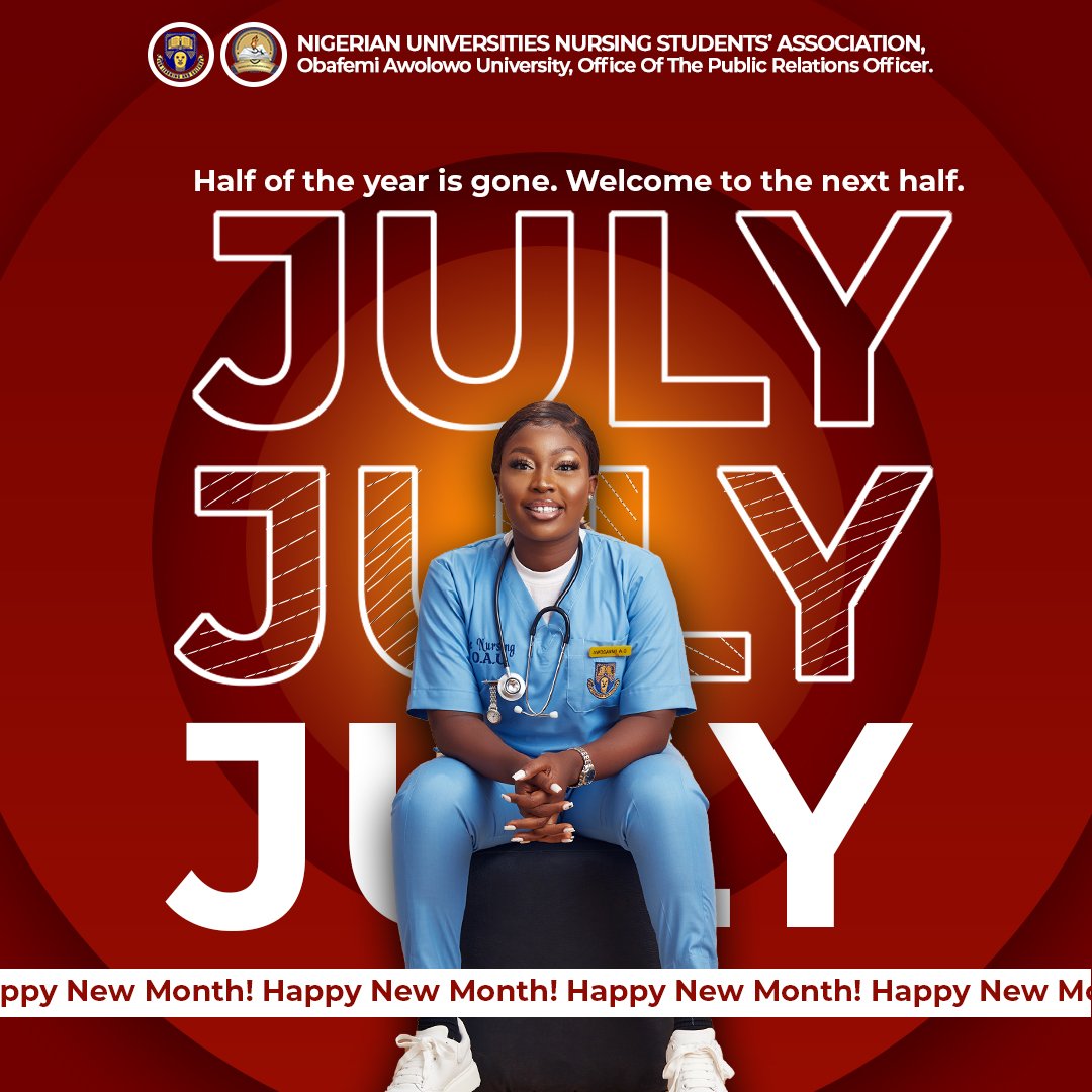 ifenursing's tweet photo. 6 months don waka! 

It seems like yesterday when we crossed into the new year, and here we are, six months down, blessed, happy, successful, thriving. It wasn't a walk in the park, but we did it.

Happy New Month, Angels. Let's get the bag in this second half.🤝

#OAUTwitter https://t.co/5APPDQnuwG