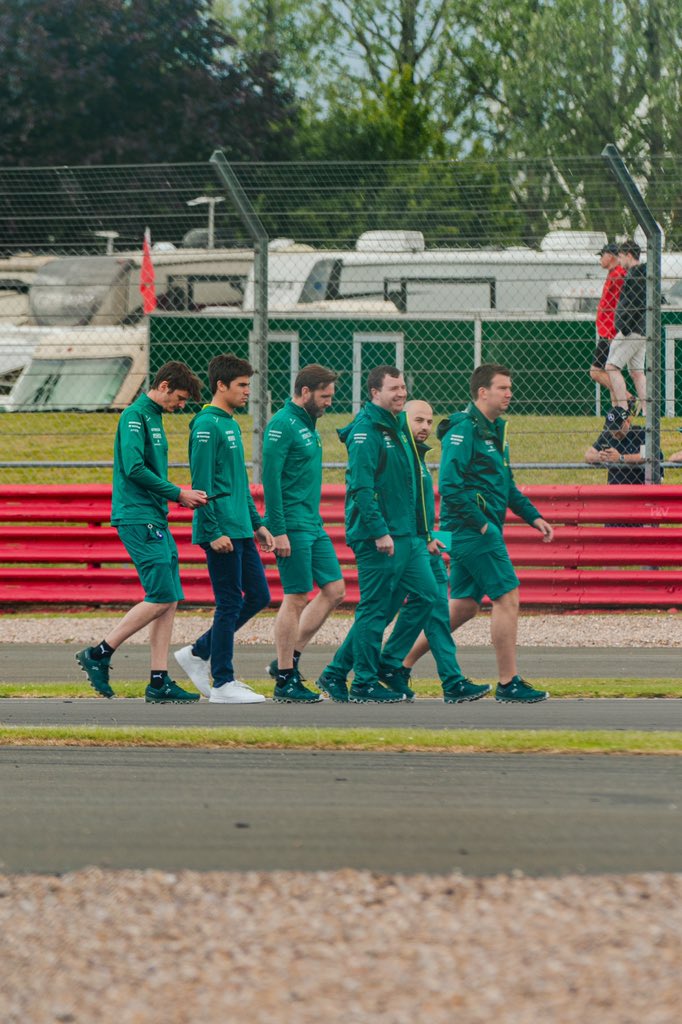 Team <a href="/AstonMartinF1/">Aston Martin Aramco F1 Team</a> Silverstone Day 1 #F1 #SilverstoneGP #AstonMartinF1 #AstonMartin