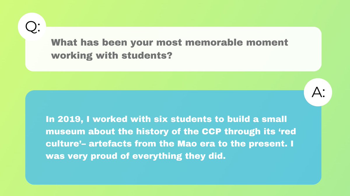 XJTLU's tweet photo. #MeetThePDs Find out what Dr Emily Williams from BA China Studies says about this programme🔎
#Teaching #education #FridayMotivation #University #study #XJTLU #China #Chinastudies #china #studyabroad https://t.co/HeApmk0ONT